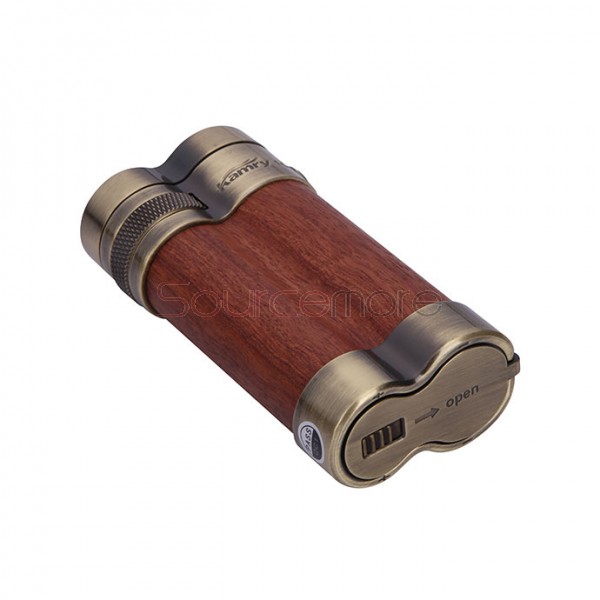 Kamry 100W APV VW Variable Wattage 18650 Battery 510 Threading Box Mod-Light Wood