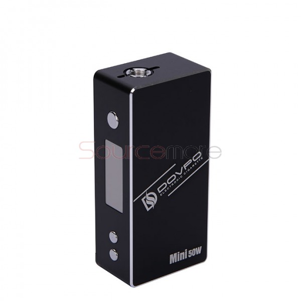 Dovpo Mini 50W Variable Wattage 7-50w OLED 18650 Battery Box Mod-Black