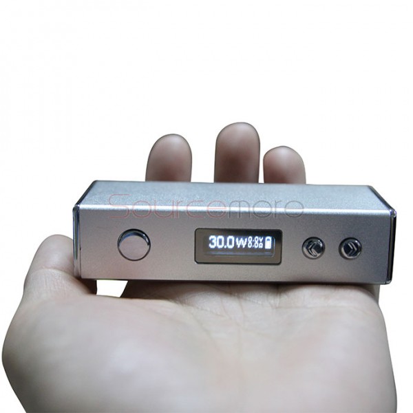 Sigelei Mini 30W Variable Voltage / Variable Wattage Box Mod - silver