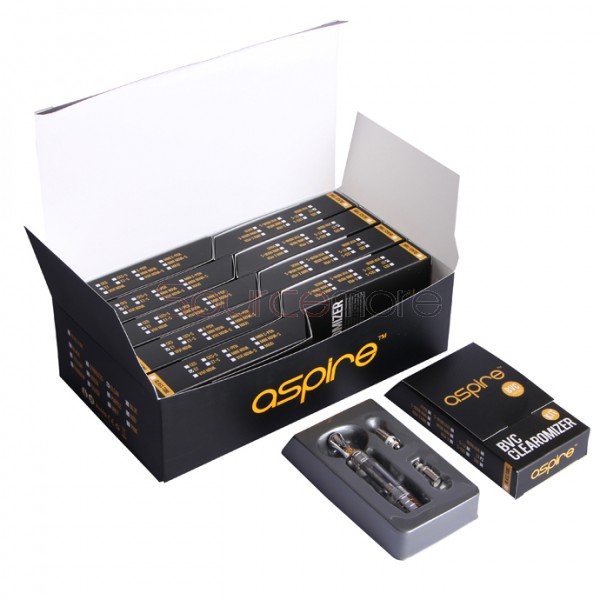 Aspire ET BVC Clearomizer Kit with Coils - Red