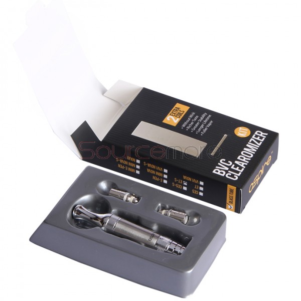 Aspire ET-S Glass BVC Clearomizer Kit with Coils - Purple