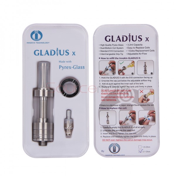Innokin Gladius X Atomizer - clear