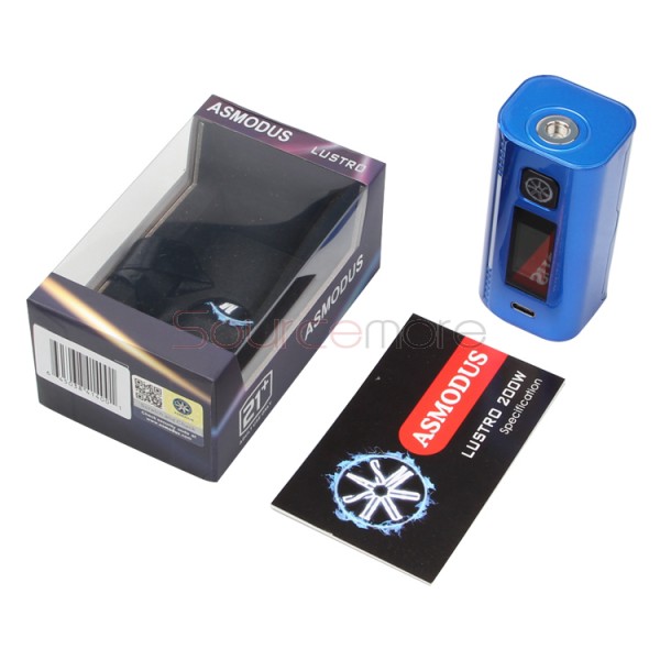asMODus Lustro 200W Mod - Royal Blue