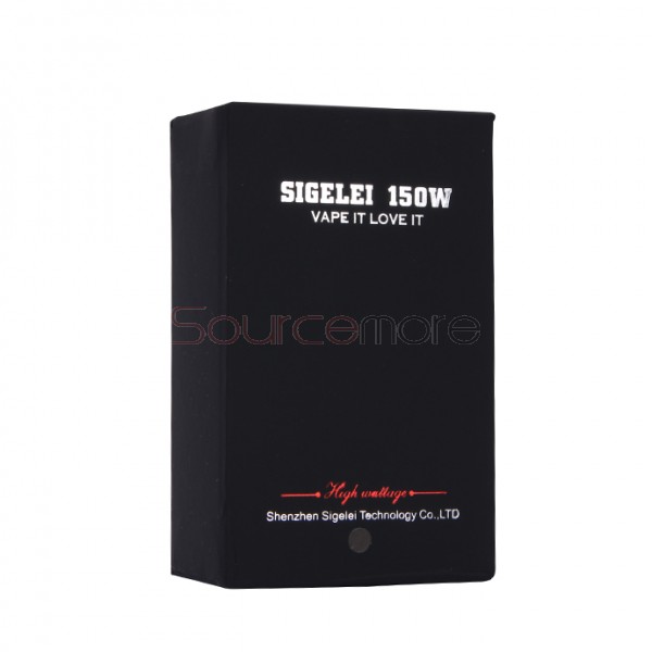 Sigelei 150W VV/VW Box Mod - black