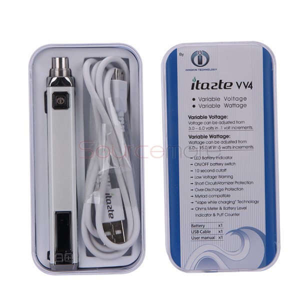 Innokin iTaste VV4.0 Battery Kit 750mAh - stainless steel