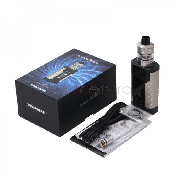 Wismec Sinuous FJ200 Kit with Divider Atomizer - Black