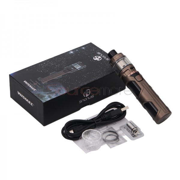 Wismec SINUOUS SW Kit with Elabo SW Tank 2ml -  Brown