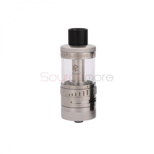 Steam Crave Aromamizer Supreme RDTA SC202 7ml Capacity with Top Filling 2-post Deck-Silver