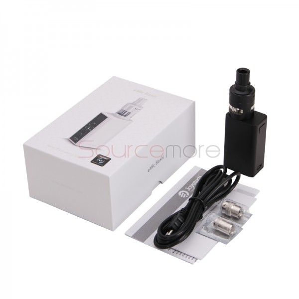 Joyetech eVic Basic Kit 1500mah eVic Basic 40W Mod with 2ml Cubis Pro Mini Atomizer- Black