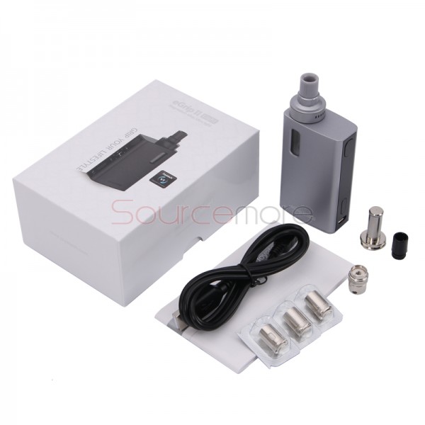 Joyetech eGrip II Light TFTA-Tank Technology All-in-One Kit 2100mah Battery Capacity and 3.5ml Capacity- Grey