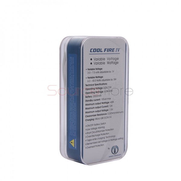 Innokin Cool Fire IV Box Mod 40W - Black
