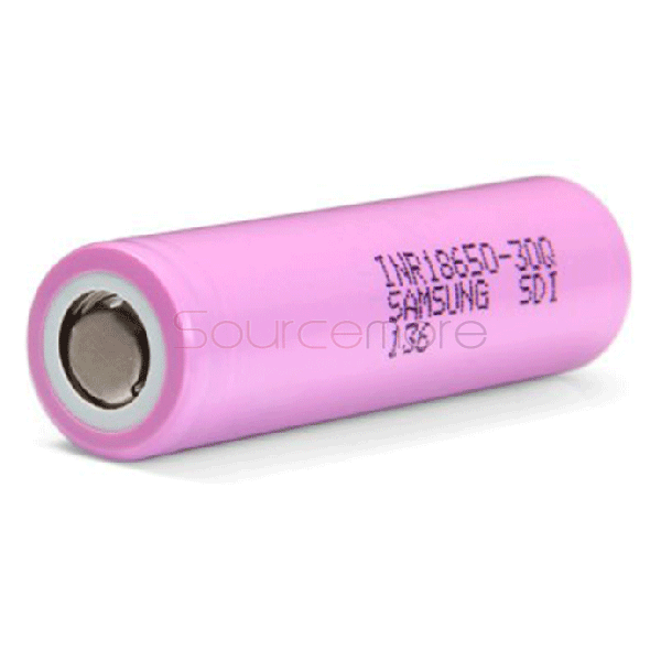 2PCS Samsung INR 30Q 18650 3.6V 3000mAh Li-ion Flat Top Batteries