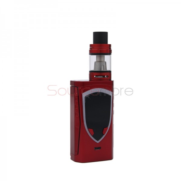 Smok ProColor 225W Kit ProColor 225W TC/VW Mod with 5ml TFV8 Big Baby Tank-Red