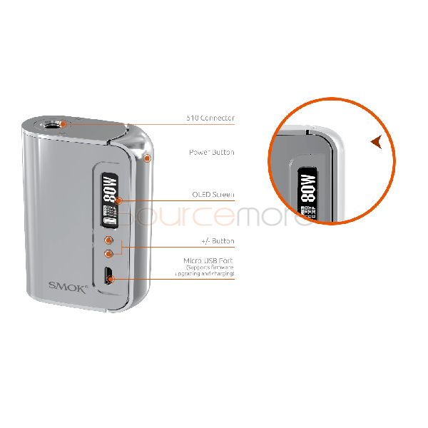 SMOK OSUB Plus 80W Kit - Black
