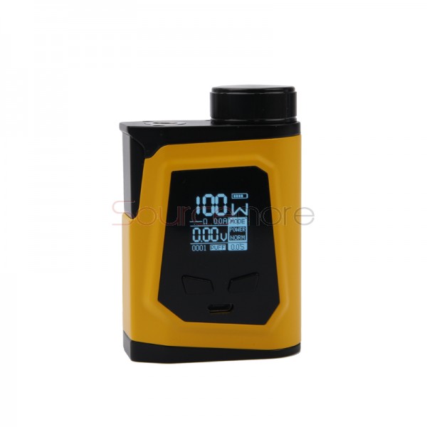 IJOY CAPO 100 Kit CAPO 100W Mod Powered by 21700 Battery with 3.2ml Captain Mini Tank-Yellow