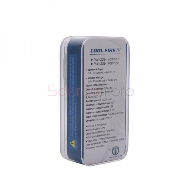 Innokin Cool Fire IV Box Mod 40W - Red
