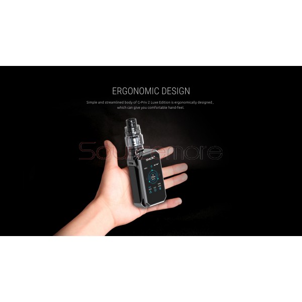 Smok G-Priv 2 Luxe Edition Kit with 230W G-Priv 2 Mod Luxe Edition and TFV12 Prince Tank-Prism Chrome