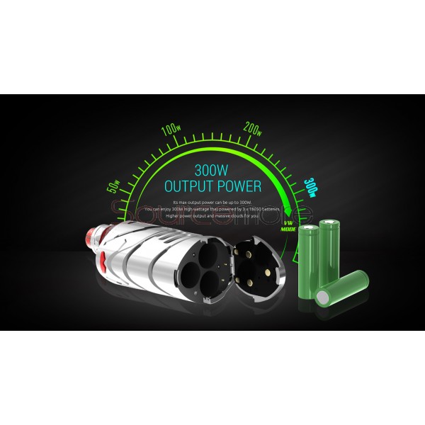 Smok T-PRIV 3 Kit 8ml TFV12 Prince Tank with T-PRIV 3 300W Mod Powered by Triple 18650 Cells- Prism gold