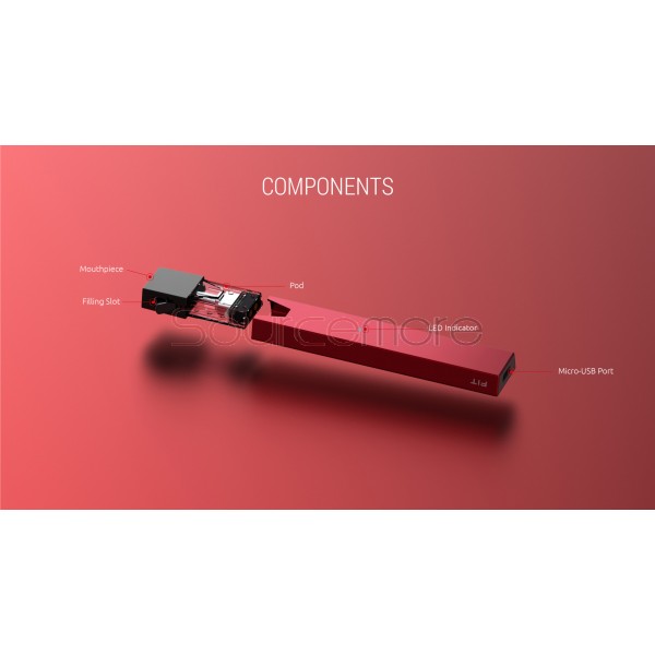 Smok Fit 2ml with 250mah All-in-One Starter Kit-Gun metal