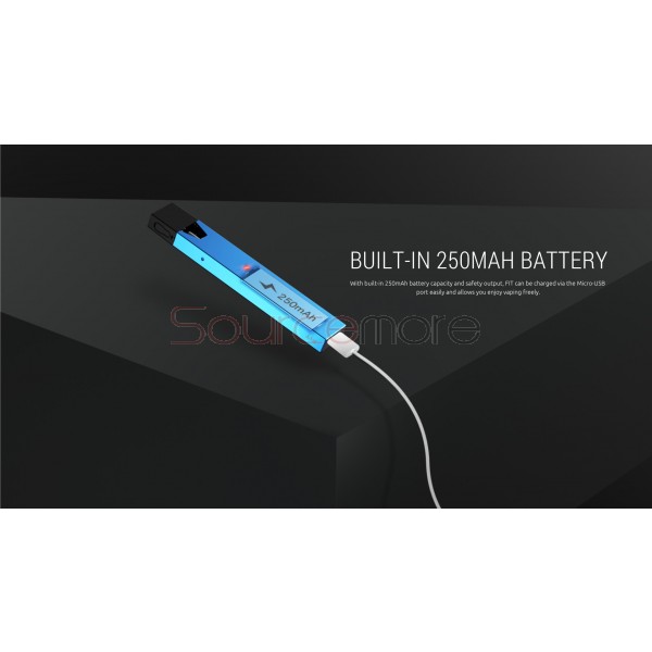 Smok Fit 2ml with 250mah All-in-One Starter Kit-Gun metal