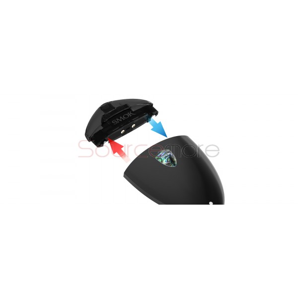 Smok Rolo Badge Kit with 2ml and 250mah Capacity-Prism Black