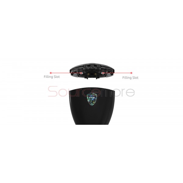 Smok Rolo Badge Kit with 2ml and 250mah Capacity-Prism Black