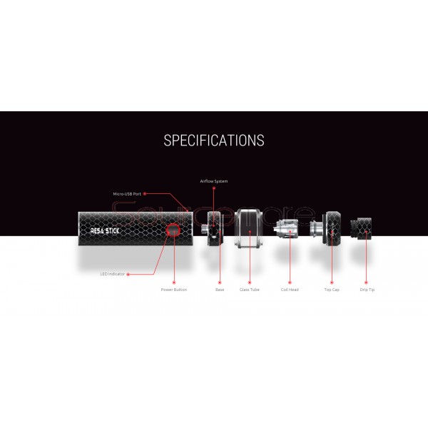 SMOK Resa Stick Kit - Red