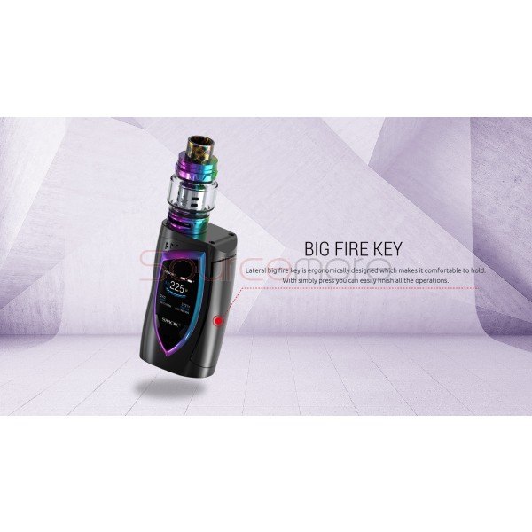 SMOK Devilkin Kit with TFV12 Prince Tank - Black and Prism Gold
