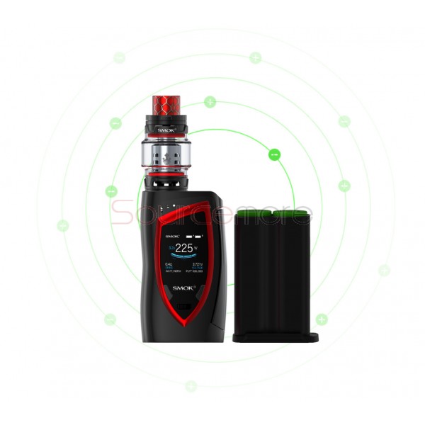 SMOK Devilkin Kit with TFV12 Prince Tank - Black and Prism Gold