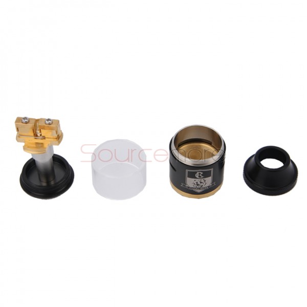 IJOY Combo RDTA/RDA/Sub Ohm Tank with Multiple Decks Optional and 6.5ml Capacity- Black