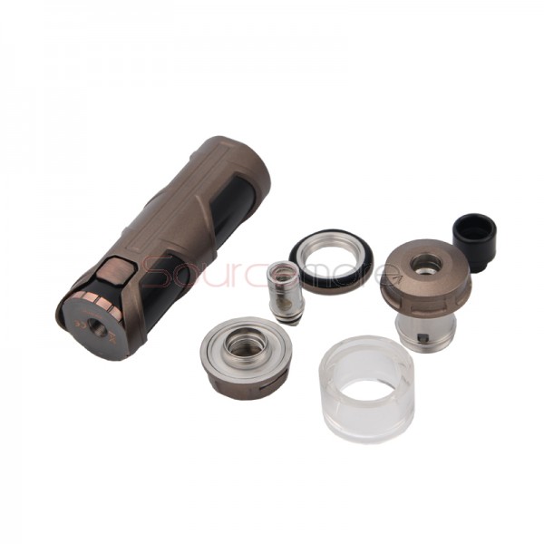 Wismec SINUOUS SW Kit with Elabo SW Tank 2ml -  Brown