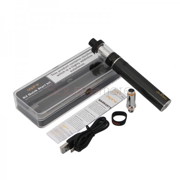 Aspire K4 Quick Starter Kit Black