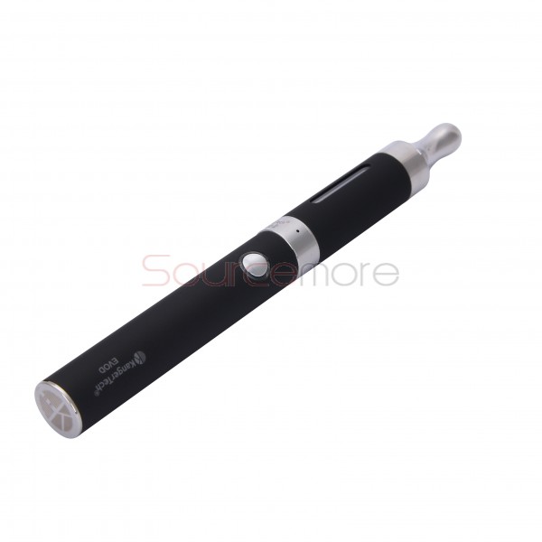 Kanger Evod 2 Starter Kit with 1.6ml Atomizer Double Pack Dual Ecigs kits-Black EU Plug  