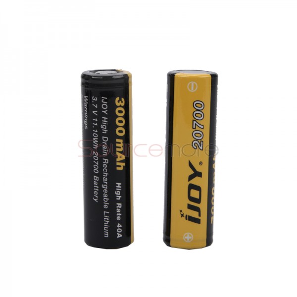 IJOY INR 20700 Rechargeable Lithium Battery 40A 3.7V 3000mah 