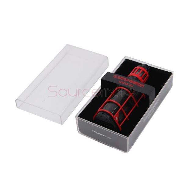 Wismec EXO SKELETON ES300 Kit with KAGE Atomizer 2.8ml - Red