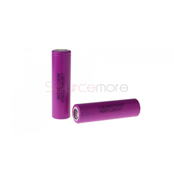 2pc LG AHD2 18650 3.7V 2000mAh LGDAHD21865 Rechargeable Li-Ion Battery