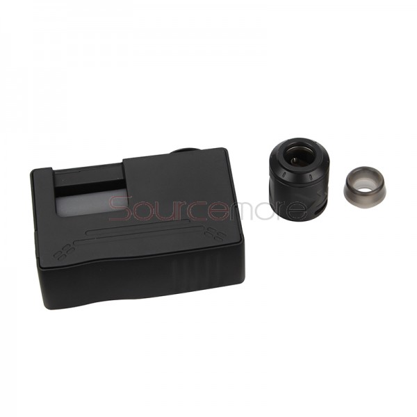 HugsVape Surge Squonk 80W Kit with Piper RDA - Black