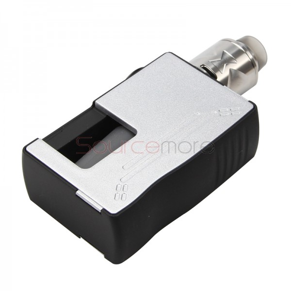 HugsVape Surge Squonk 80W Kit with Piper RDA - Silver