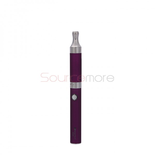 Kanger Evod 2 Starter Kit with 1.6ml Atomizer Double Pack Dual Ecigs kits-Purple EU Plug  