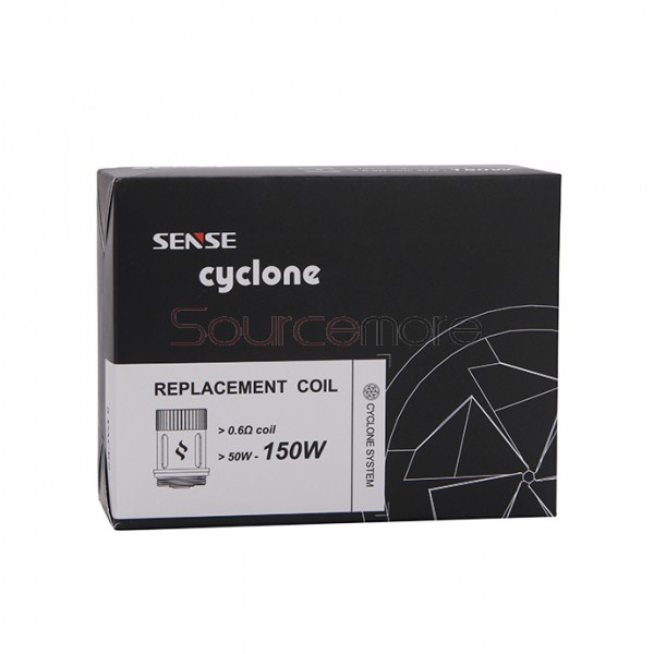 Sense Kanthal 0.6ohm Replacement Coil for Cyclone Tank 5pcs
