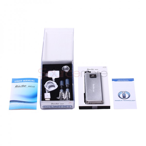 Innokin iTaste MVP 2.0 Box Mod  with iClear 16 Atomizer  Starter Kit -Silver
