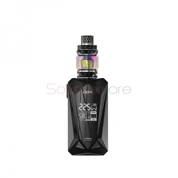 IJOY Diamond Mini Starter Kit Powed by Dual 18650 Batteries - Mirror Black