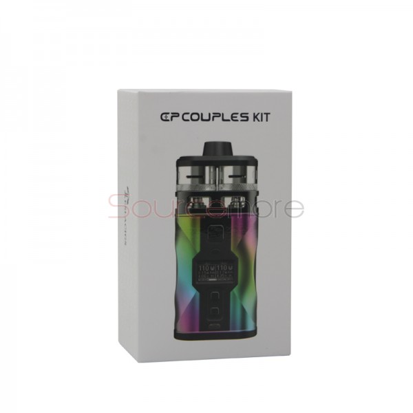 Tesla CP Couples 220W Kit Powered by Dual 18650 Batteries - 7-Color