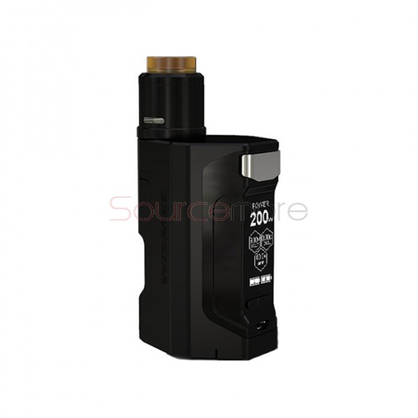 Wismec Luxotic DF 200W Kit with Guillotine V2 RDA - Black