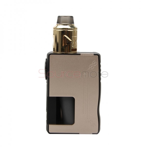 HugsVape Surge Squonk 80W Kit with Piper RDA - Gold