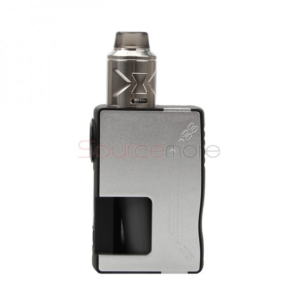 HugsVape Surge Squonk 80W Kit with Piper RDA - Silver