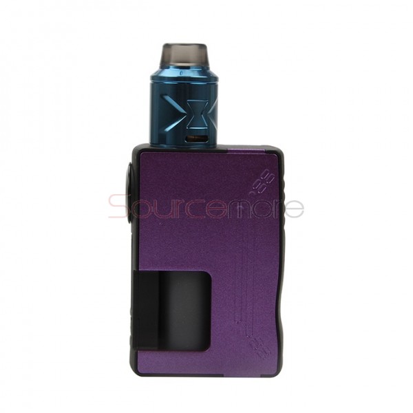 HugsVape Surge Squonk 80W Kit with Piper RDA - Purple
