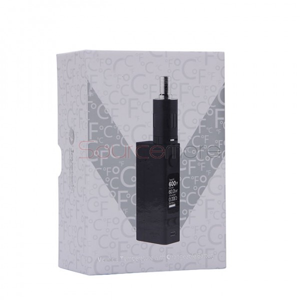 Joyetech eVic-VTC Mini 60W VW/VT Starter Kit Temperature Control with US Plug-Black