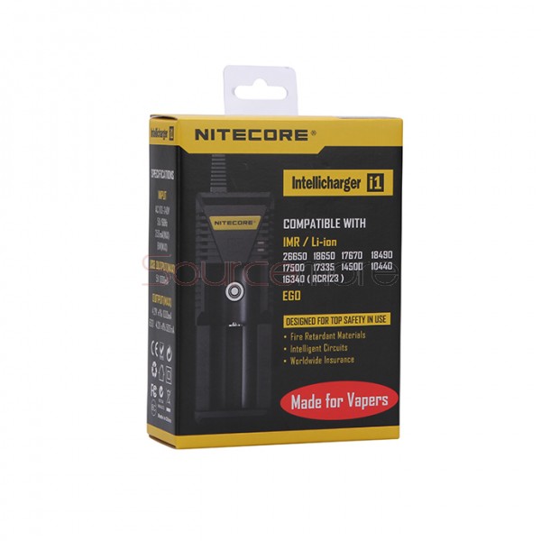 Nitecore I1 Intellicharger with eGo Charging Port-US Plug