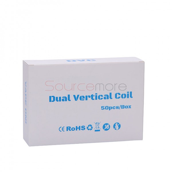 5PCS FreeMax Starre Dual Vertical Coils  DVC Coils for FreeMax Starre Tank - 0.25ohm